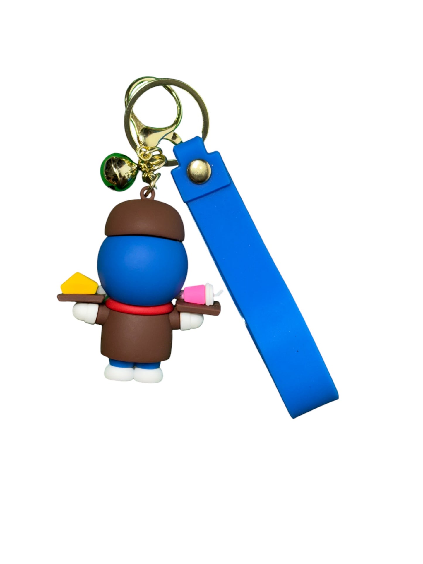 Doraemon "Bakers" Keychain with Lanyard