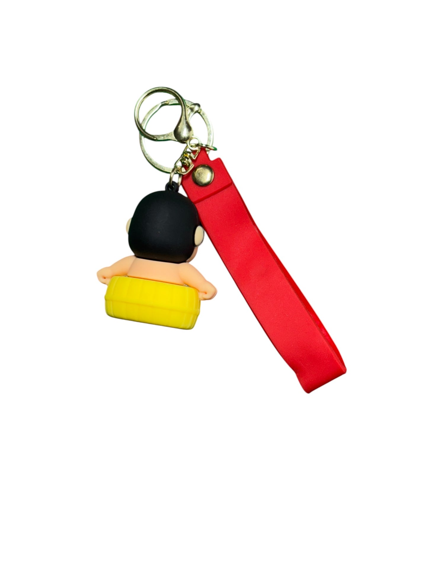 Crayon Shin-chan Character Keychain - Cute Kawaii Figurine Keyring