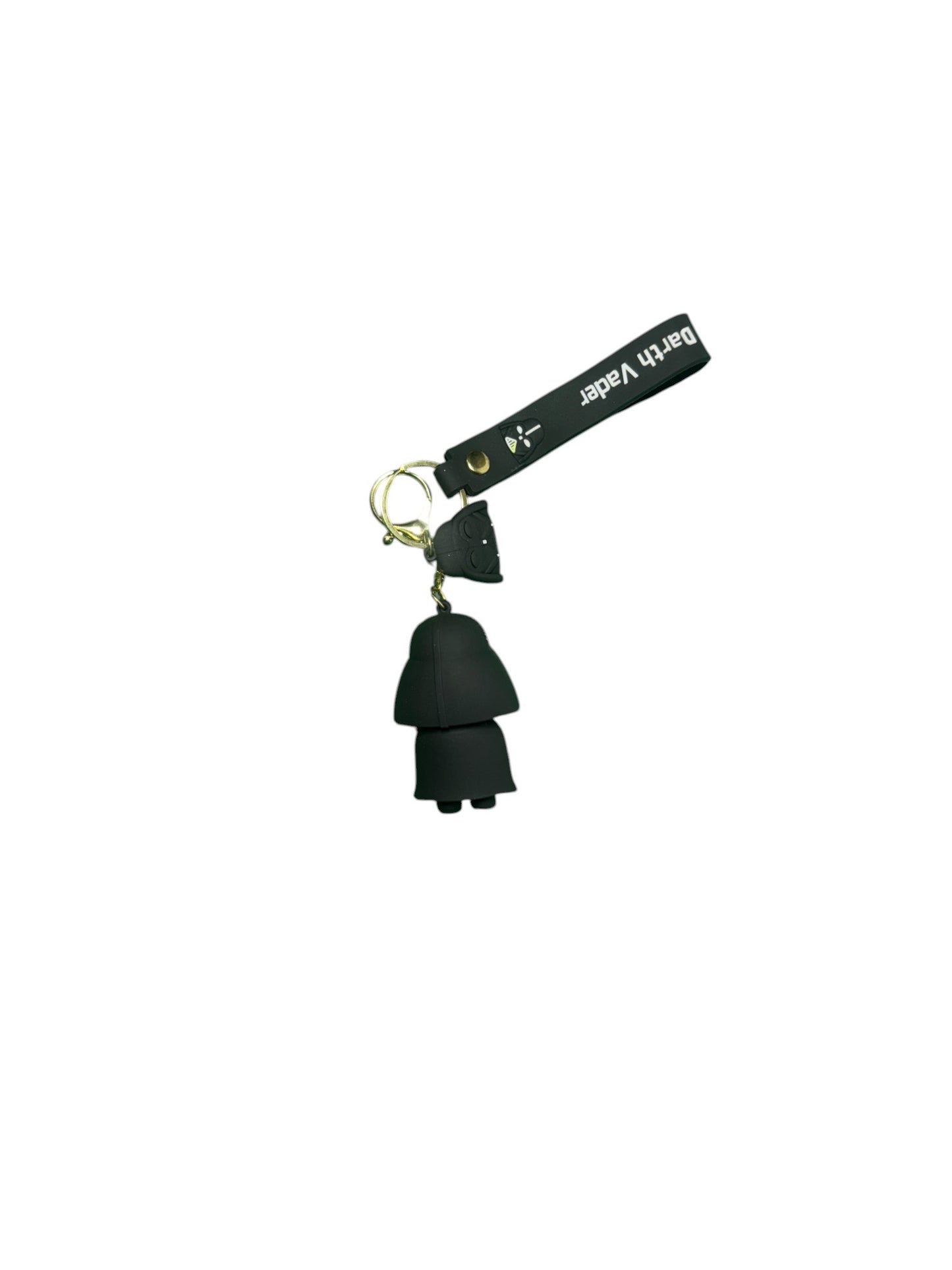 Darth Vader Chibi Style Keychain - Star Wars Collectible & Bag Charm with Lanyard