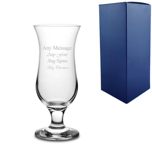 Engraved 16.5oz Squall Cocktail Glass Image 1