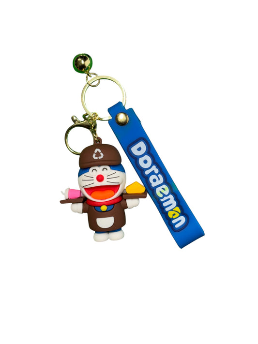 Doraemon "Bakers" Keychain with Lanyard