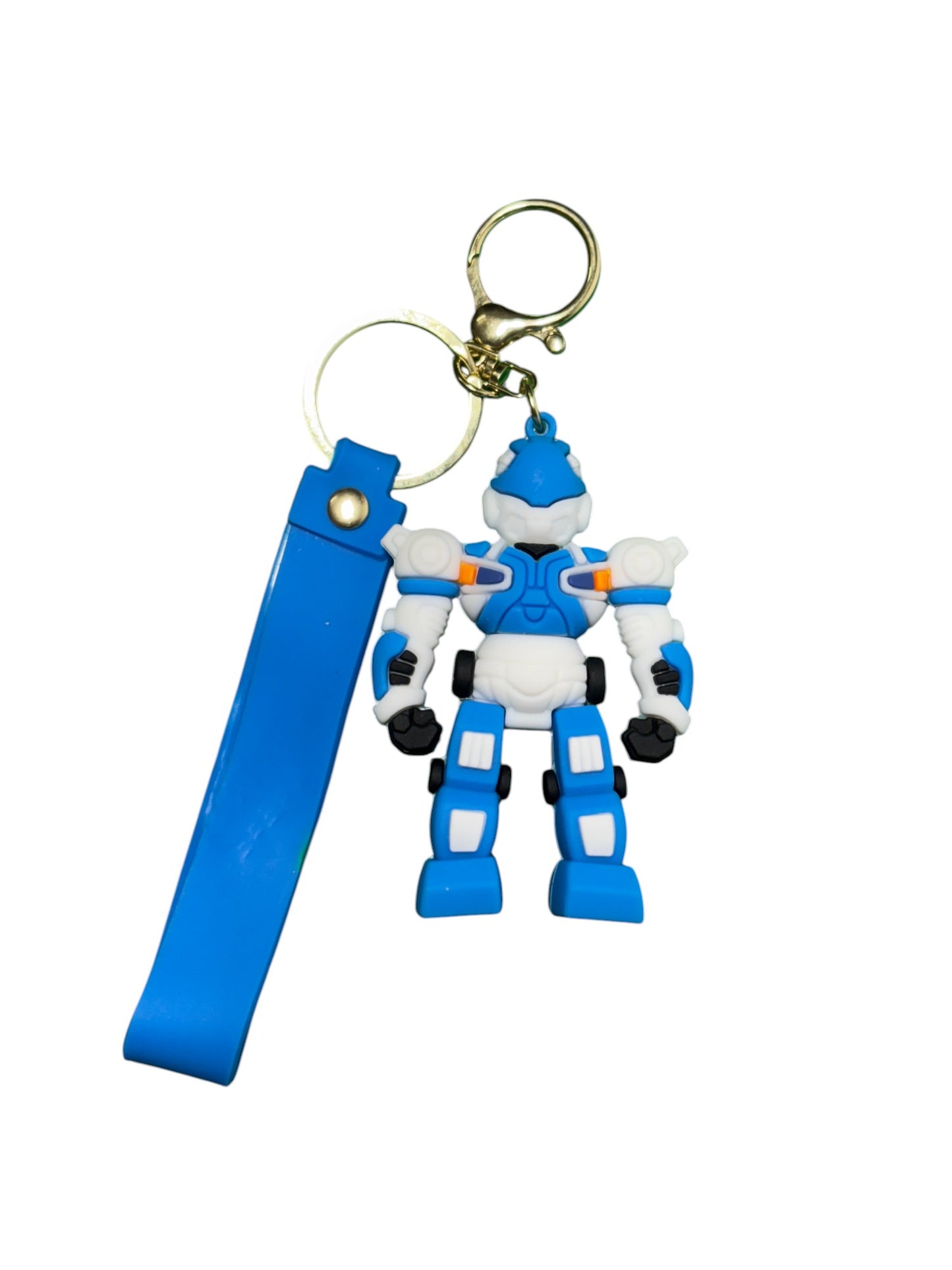Transformers Robot Figurine Keychain with Lanyard