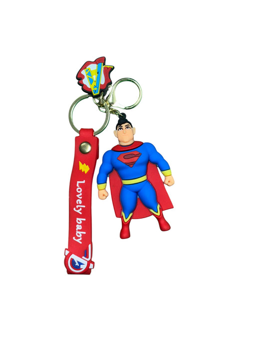 DC Comics Superman Classic Logo Keychain for Men & Boys