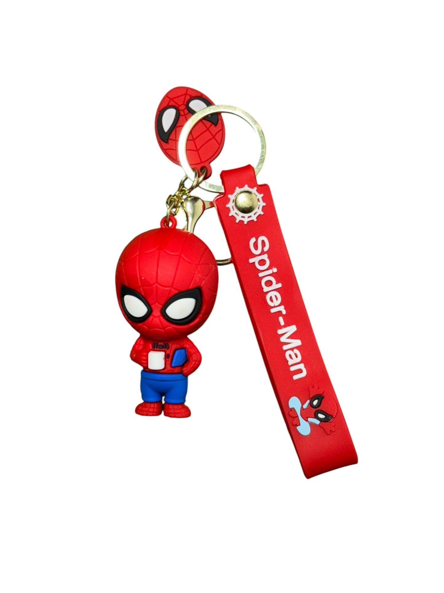 Marvel Comics Spider-Man Head Key Ring for Men & Kids
