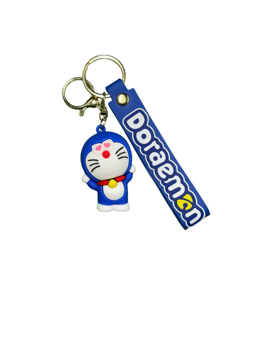 Doraemon Anime Character Keyring with Charm