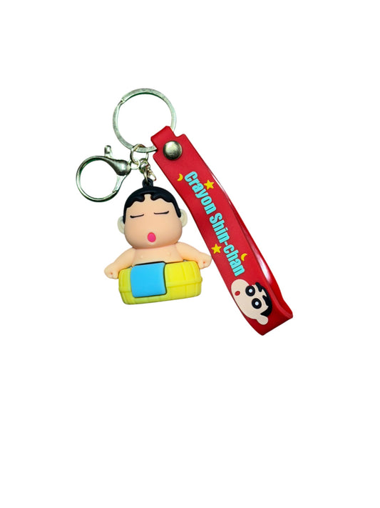 Crayon Shin-chan Character Keychain - Cute Kawaii Figurine Keyring