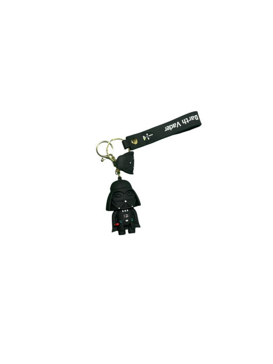 Darth Vader Chibi Style Keychain - Star Wars Collectible & Bag Charm with Lanyard