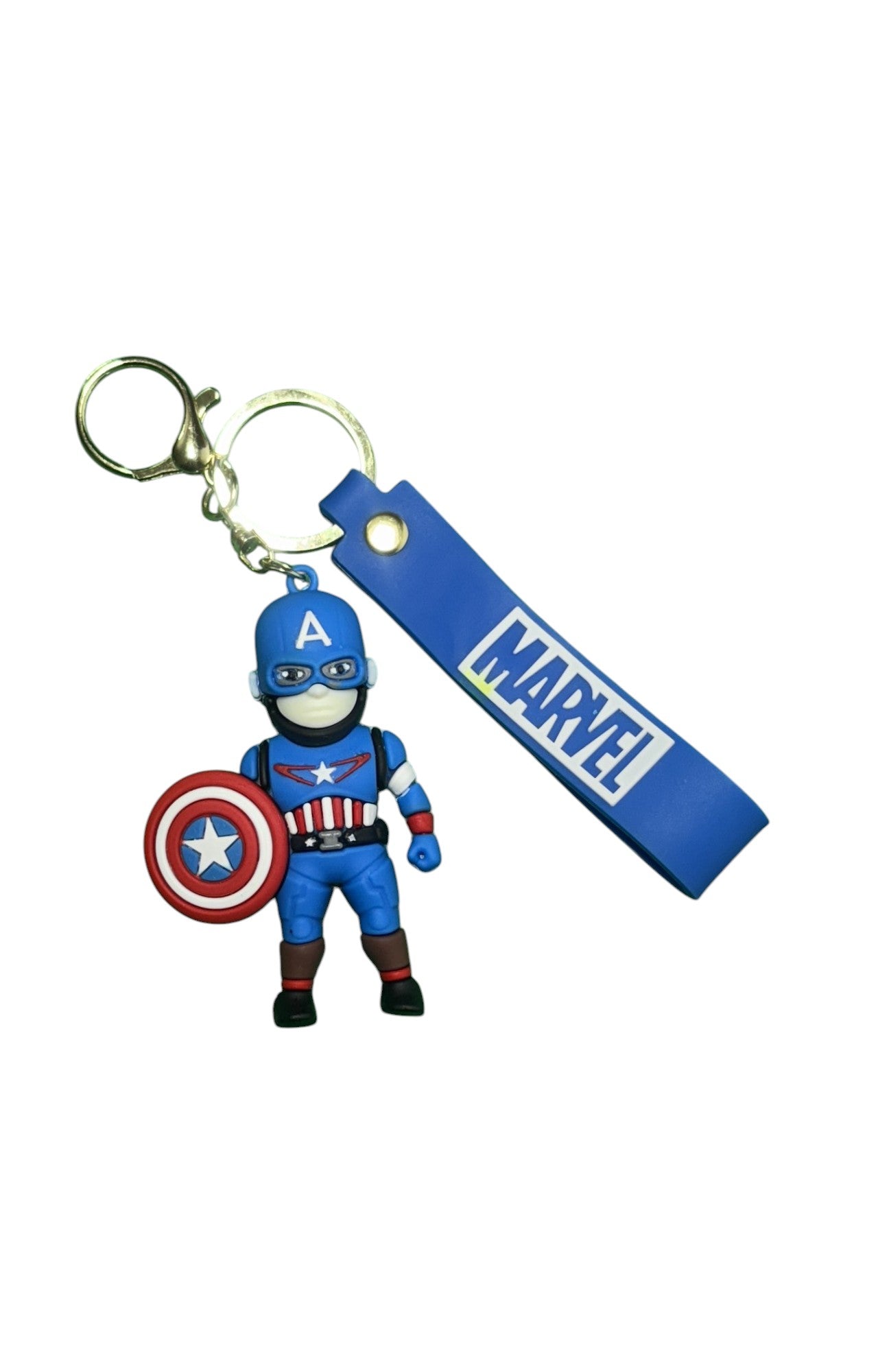 Official Marvel Comics Captain America Key Chain and Bag Accessory