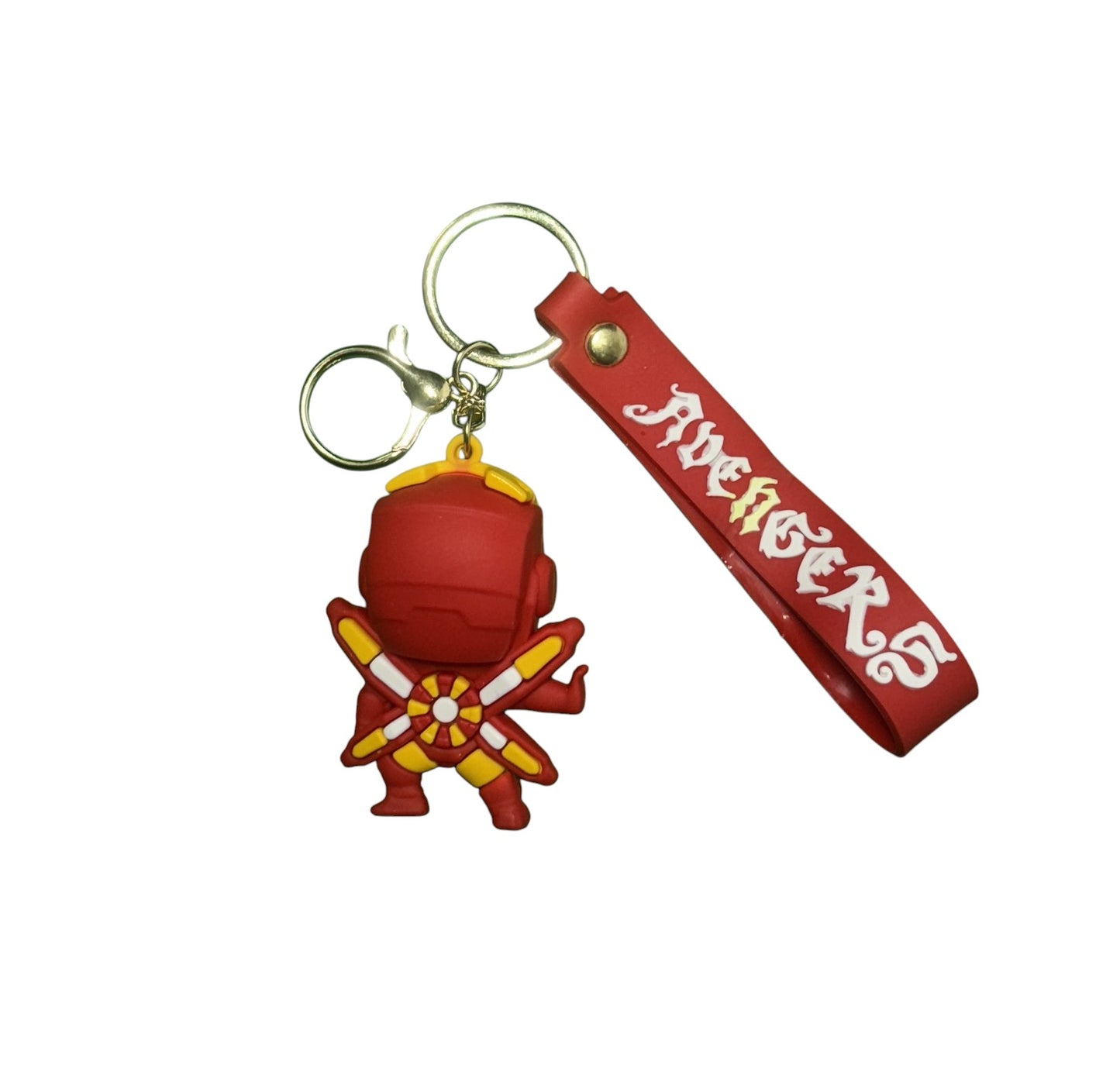 Iron Man & Avengers PVC Keychain - Marvel Superhero Collectible