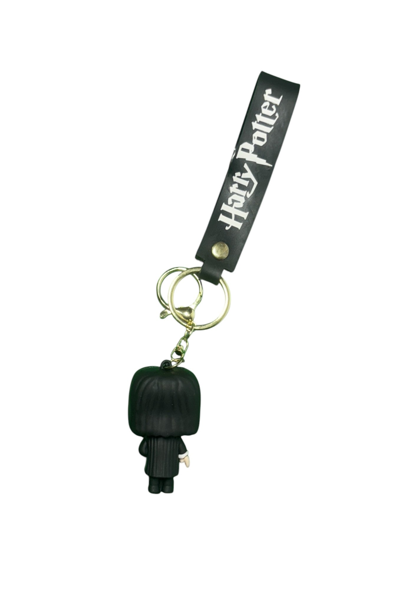 Harry Potter Severus Snape Figure Keychain | Wizarding World Bag Charm with Lanyard | Collectible Gift for Fans
