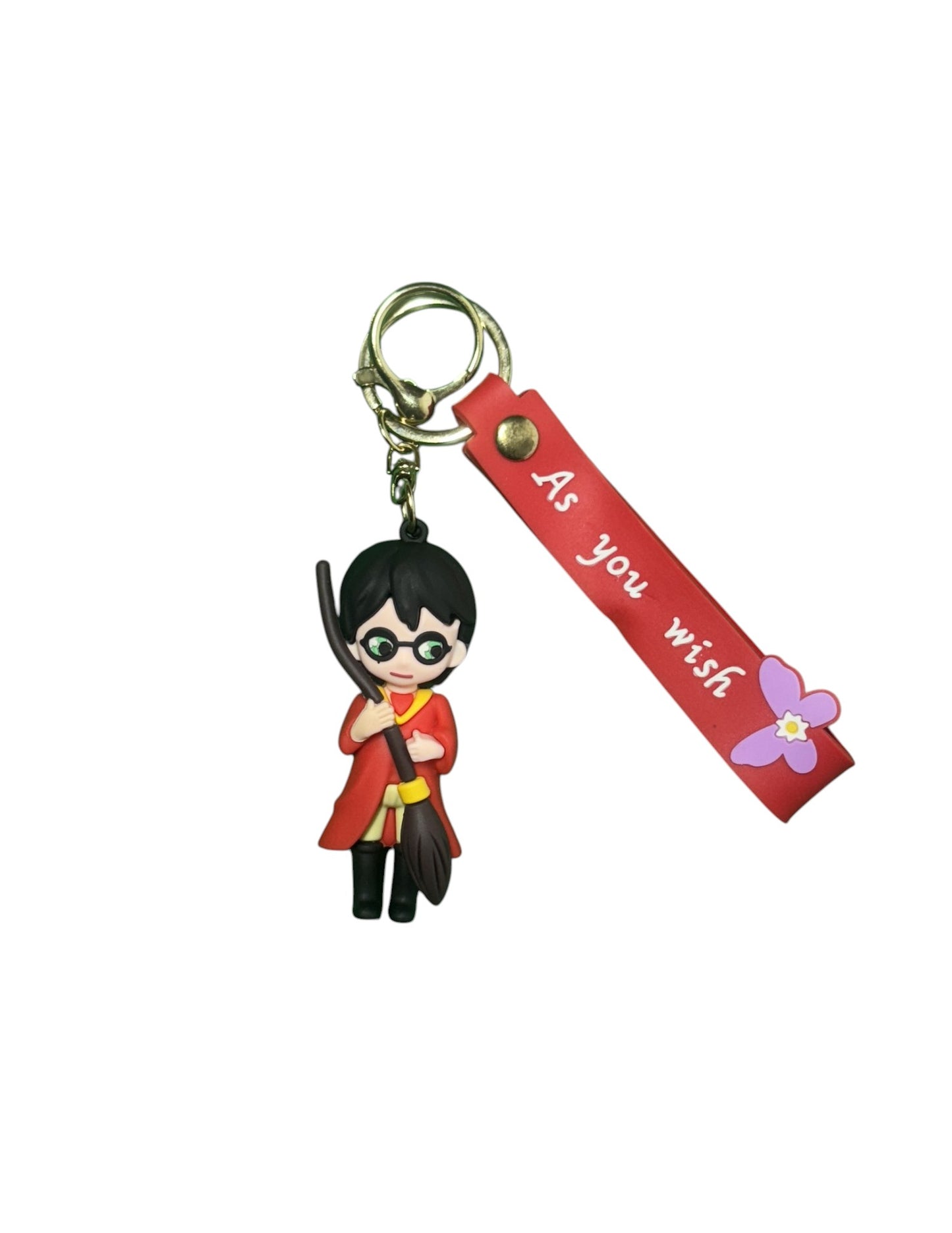 Harry Potter Golden Snitch Keychain | Detailed 3D Metal Charm with Keyring & Bag Clip | Official Wizarding World Collectible & Gift