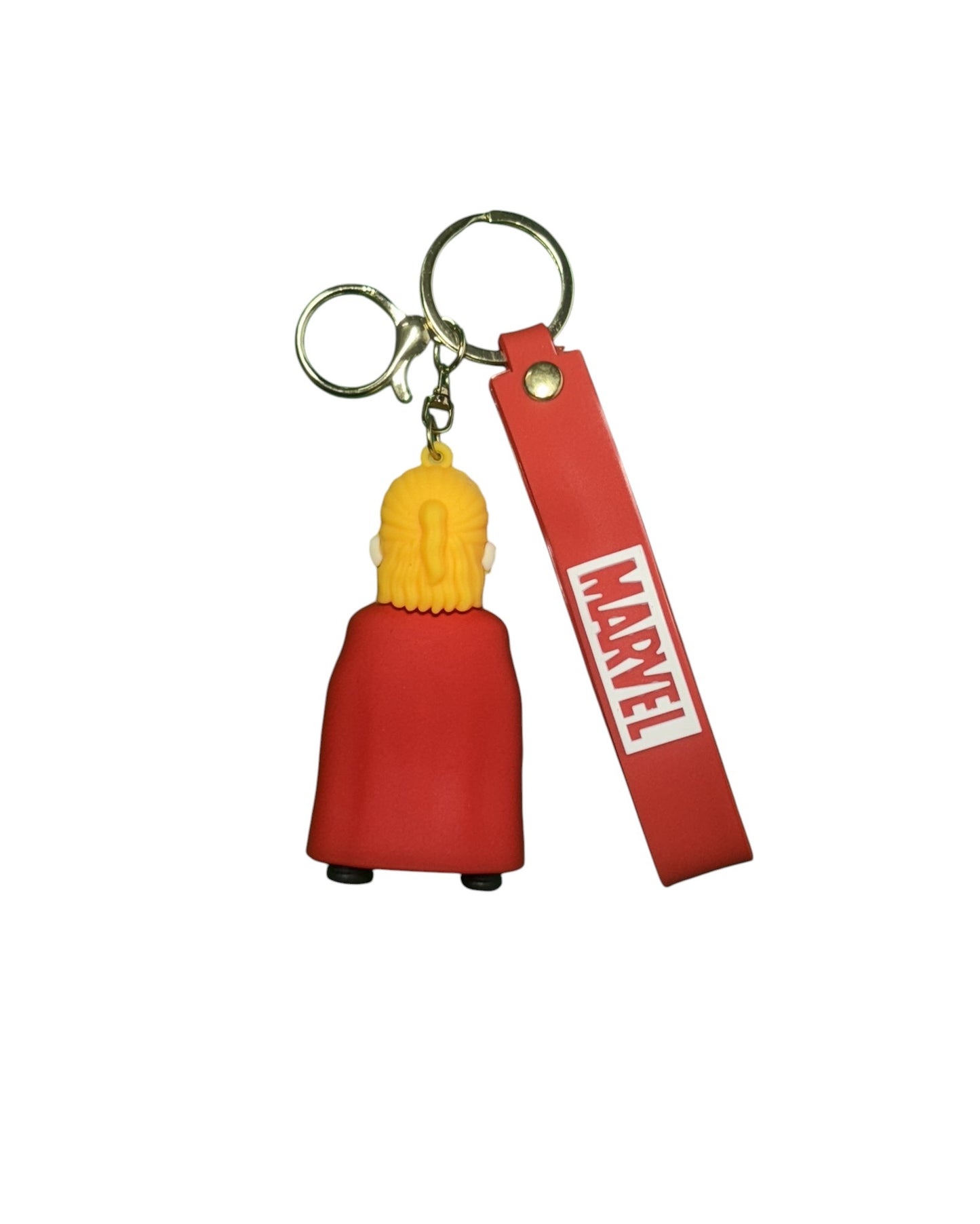 Marvel Thor 3D Keychain - Avenger Superhero Collectible Keyring with Marvel Strap