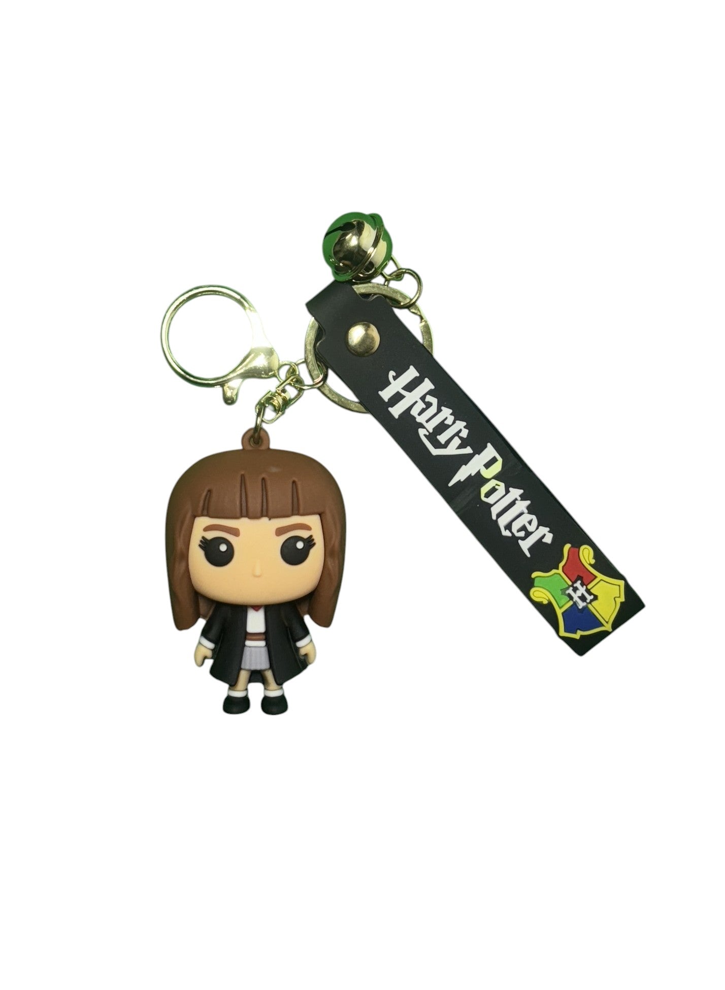 Harry Potter Hermione Granger 3D Keychain with Bell - Wizarding World Collectible