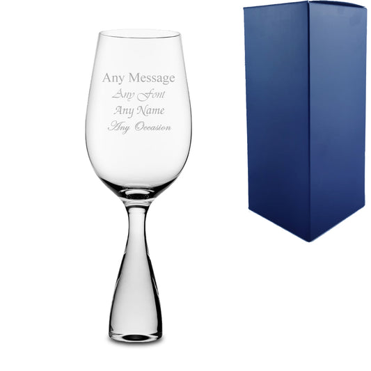 Engraved Wine Party Red Wine Glass 19oz With Gift Box Image 1