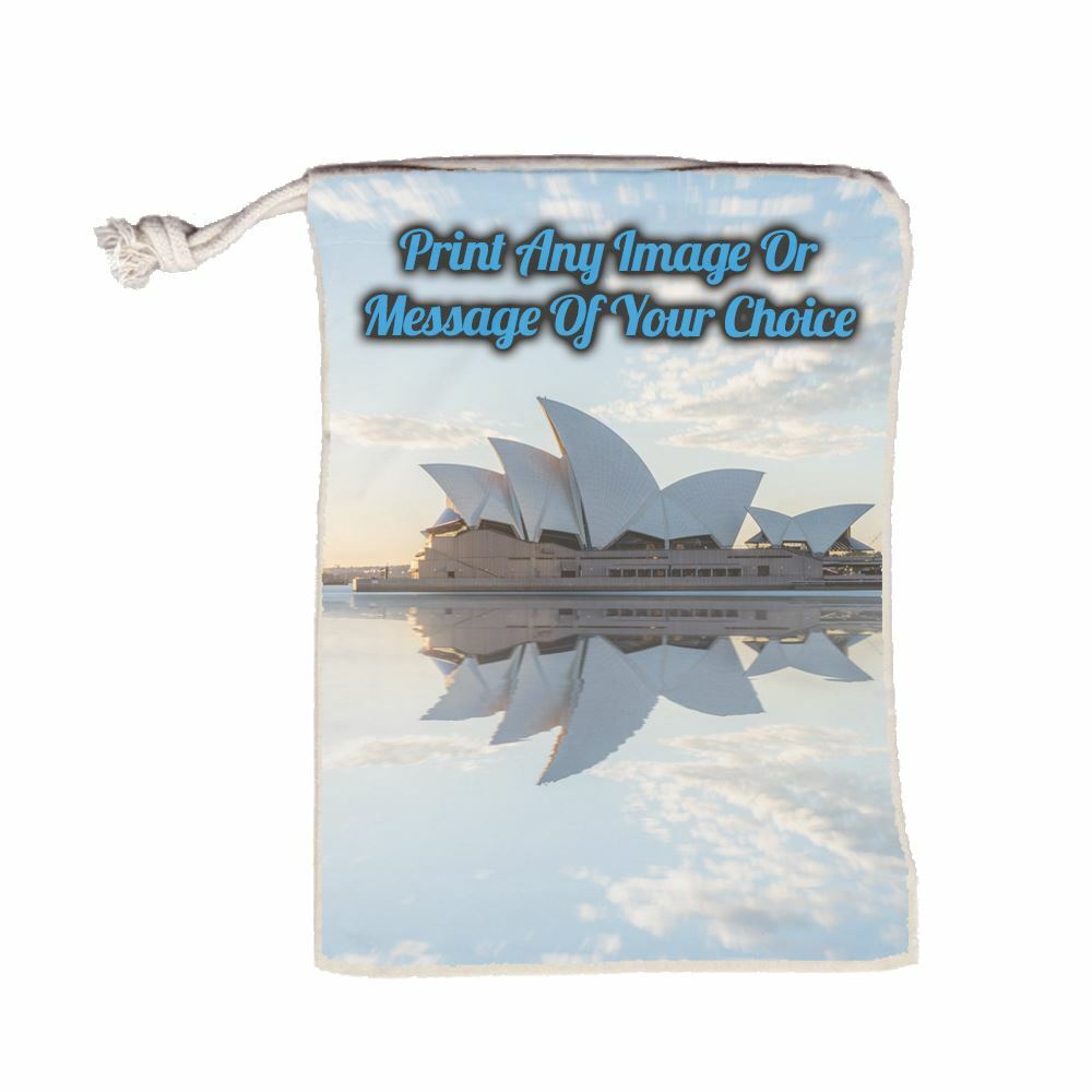 Personalised Printed Capri Small drawstring bag - 30 x 24 Image 2